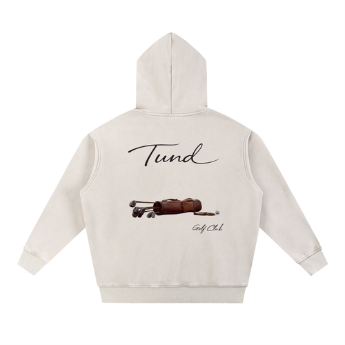 Snow Wash Fleece Oversize Hoodie